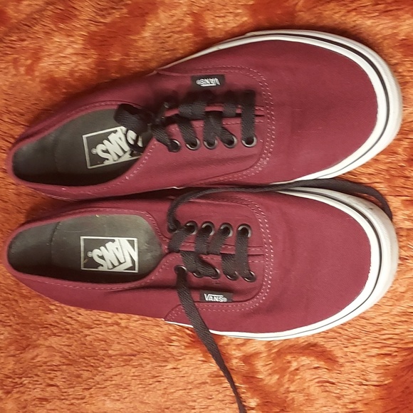 Dark Maroon Vans - Picture 2 of 10